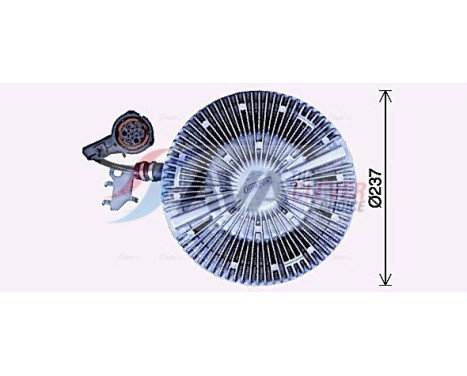 Clutch, radiator fan, Image 6