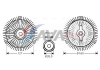 Clutch, radiator fan