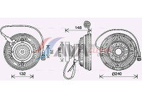 Clutch, radiator fan