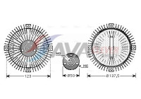 Clutch, radiator fan