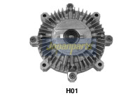 Clutch, radiator fan