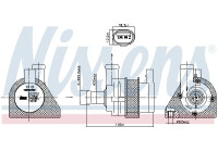 Auxiliary water pump (cooling water circuit) ** FIRST FIT **