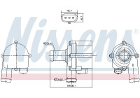 Auxiliary water pump (cooling water circuit)
