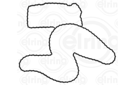 Gasket, water pump 967.150 Elring, Image 2