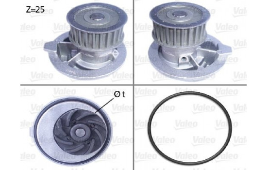 Water Pump 506309 Valeo