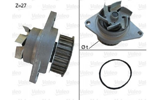 Water Pump 506385 Valeo