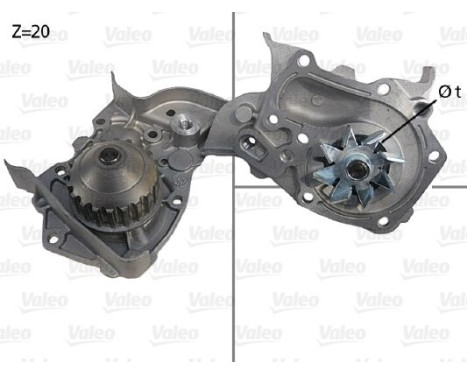 Water Pump 506564 Valeo
