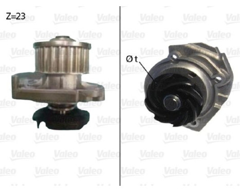 Water Pump 506686 Valeo