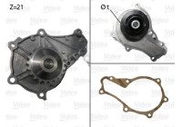 Water pump, engine cooling 506714 Valeo