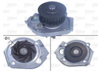 Water pump, engine cooling 506967 Valeo