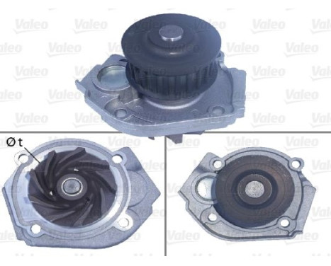 Water pump, engine cooling 506967 Valeo