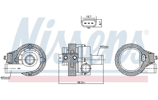 Water pump, engine cooling ** FIRST FIT **, Image 6