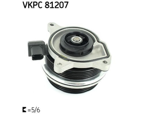 Water pump, engine cooling VKPC 81207 SKF, Image 2