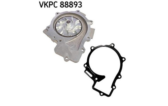 Water pump, engine cooling VKPC 88893 SKF, Image 2