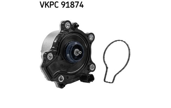 Water pump, engine cooling VKPC 91874 SKF, Image 2