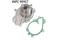 Water pump, engine cooling VKPC 95917 SKF