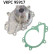 Water pump, engine cooling VKPC 95917 SKF