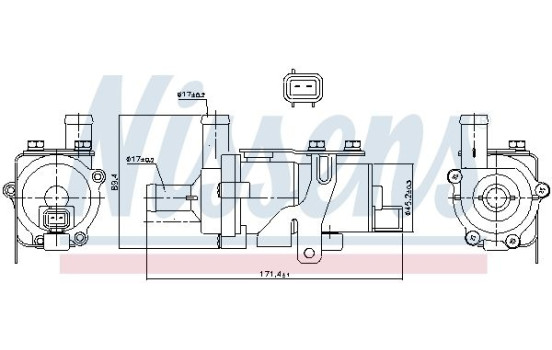 Water pump, engine cooling