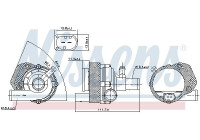 Water pump, engine cooling