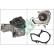 Water pump, engine cooling