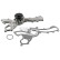 Water pump, engine cooling