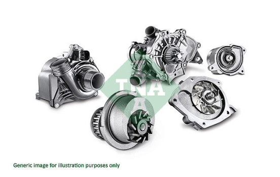Water pump, engine cooling