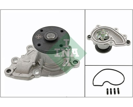 Water pump, engine cooling