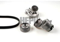 Water Pump + V-Ribbed Belt Kit