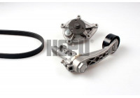 Water Pump + V-Ribbed Belt Kit