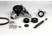 Water Pump + V-Ribbed Belt Kit