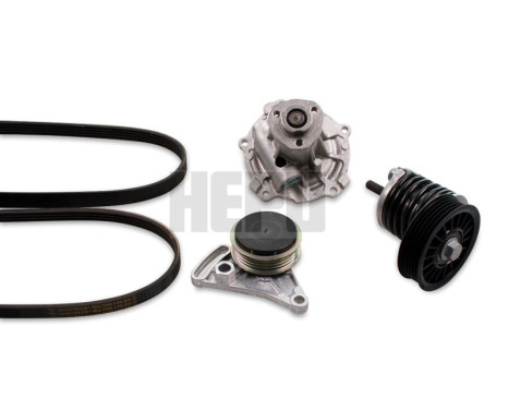Water Pump + V-Ribbed Belt Kit