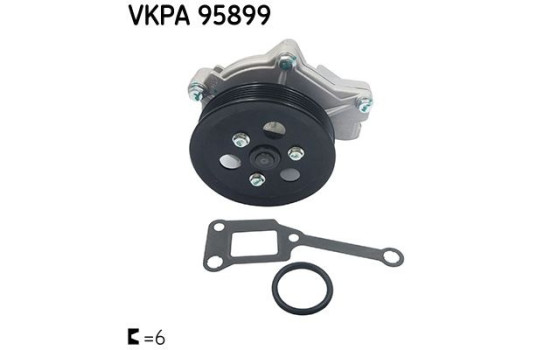 Water Pump VKPA 95899 SKF