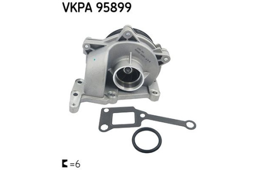 Water Pump VKPA 95899 SKF, Image 2