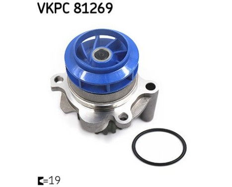 Water Pump VKPC 81269 SKF, Image 3