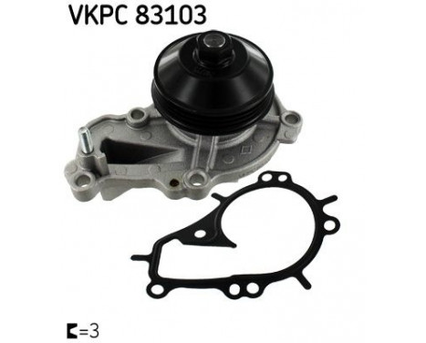 Water Pump VKPC 83103 SKF