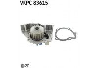 Water Pump VKPC 83615 SKF