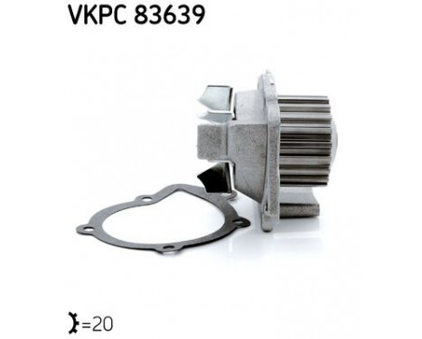 Water Pump VKPC 83639 SKF, Image 3