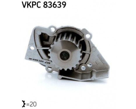 Water Pump VKPC 83639 SKF, Image 4