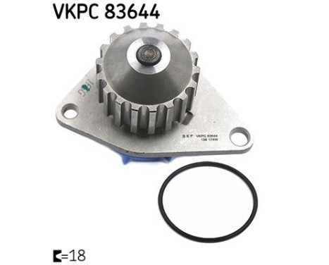 Water Pump VKPC 83644 SKF