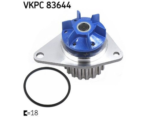 Water Pump VKPC 83644 SKF, Image 2