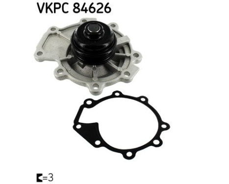 Water Pump VKPC 84626 SKF
