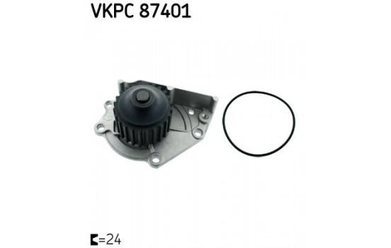 Water Pump VKPC 87401 SKF
