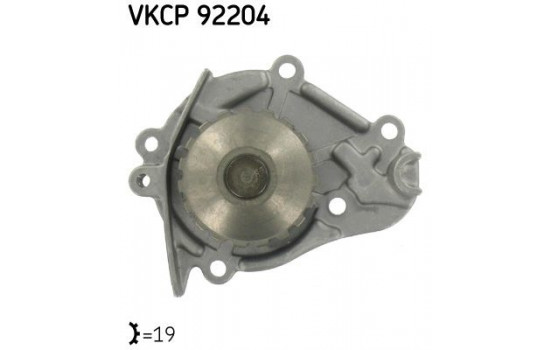 Water Pump VKPC 92204 SKF