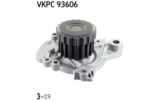 Water Pump VKPC 93606 SKF