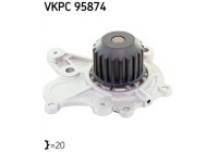 Water Pump VKPC 95874 SKF