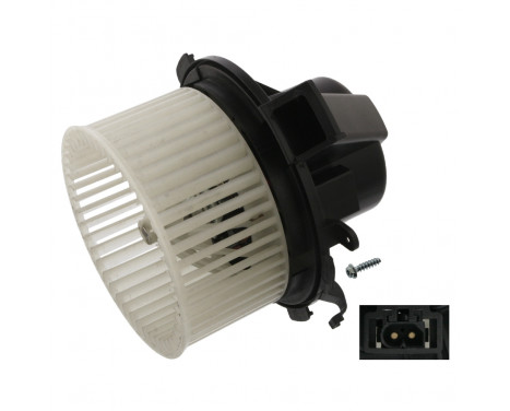 Electric Motor, interior blower 38024 FEBI