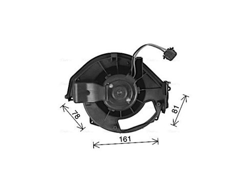 Electric Motor, interior blower AI8452 Ava Quality Cooling