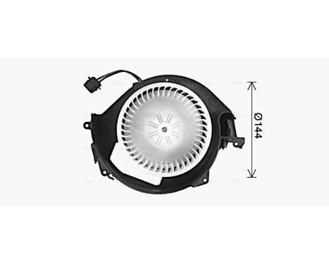 Electric Motor, interior blower AI8452 Ava Quality Cooling, Image 2