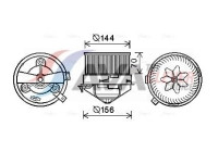 Electric Motor, interior blower AL8137 Ava Quality Cooling