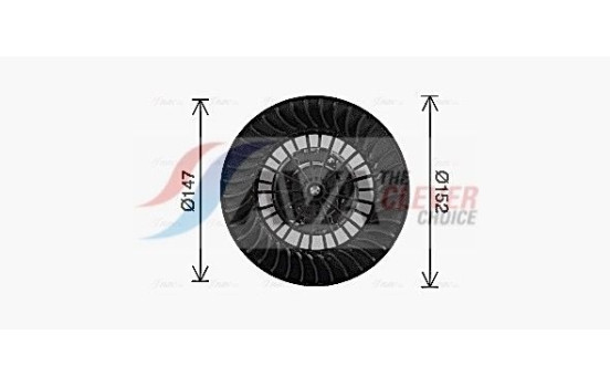 Electric Motor, interior blower BW8612 Ava Quality Cooling